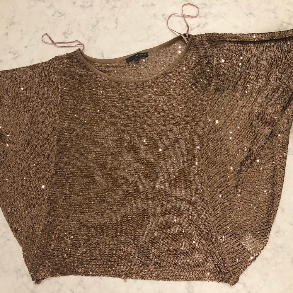 Gold Shimmering Blouse